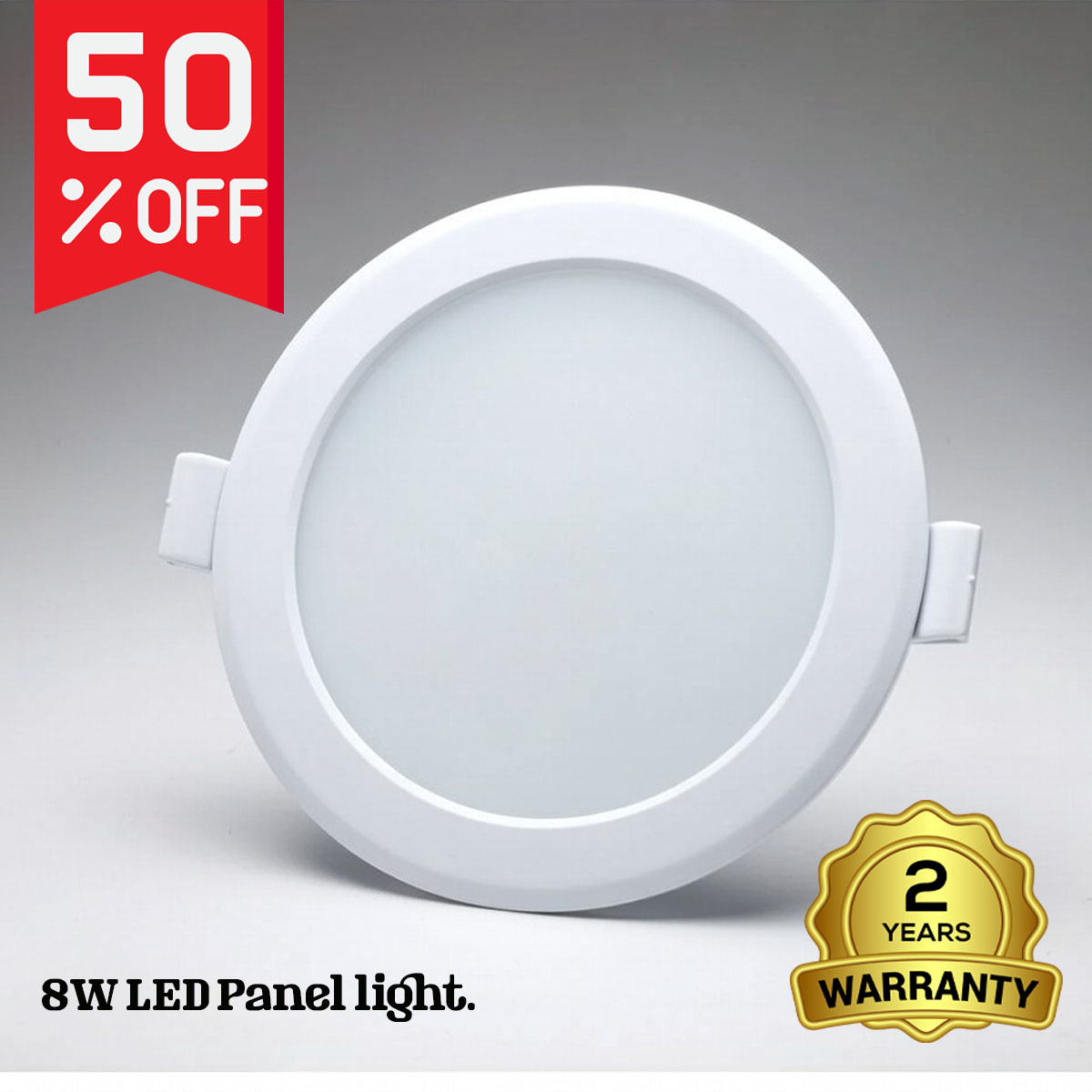 Darkline 8W Round panel light